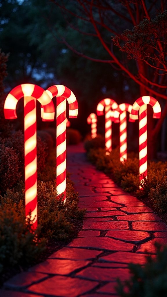 festive and functional pathway markers