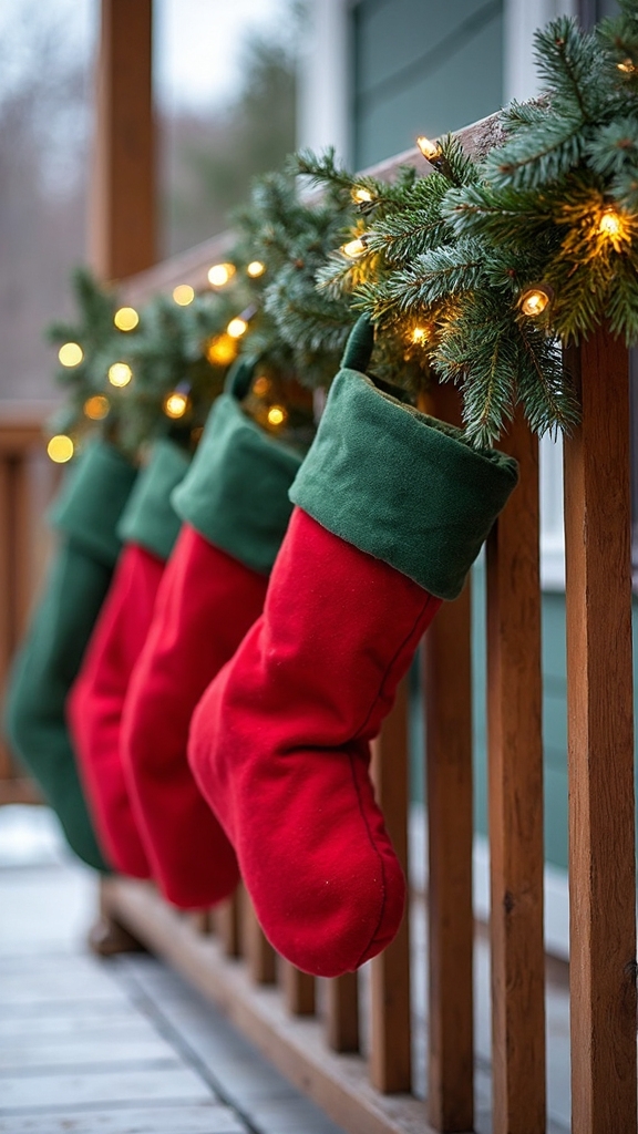 festive charming outdoor holiday display