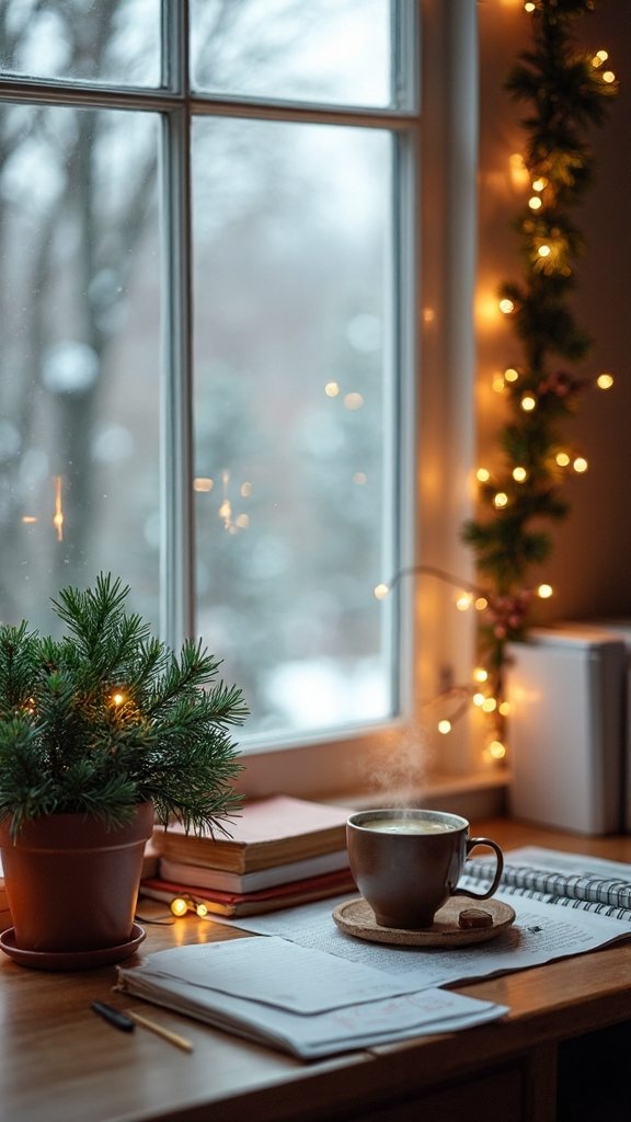 festive cues foster workplace respite