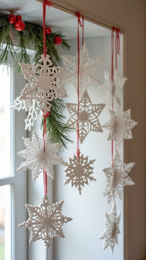 festive diy paper kitchen decor
