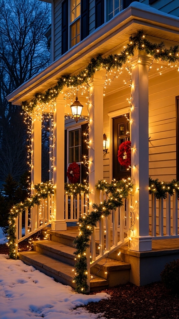 festive outdoor lighting displays