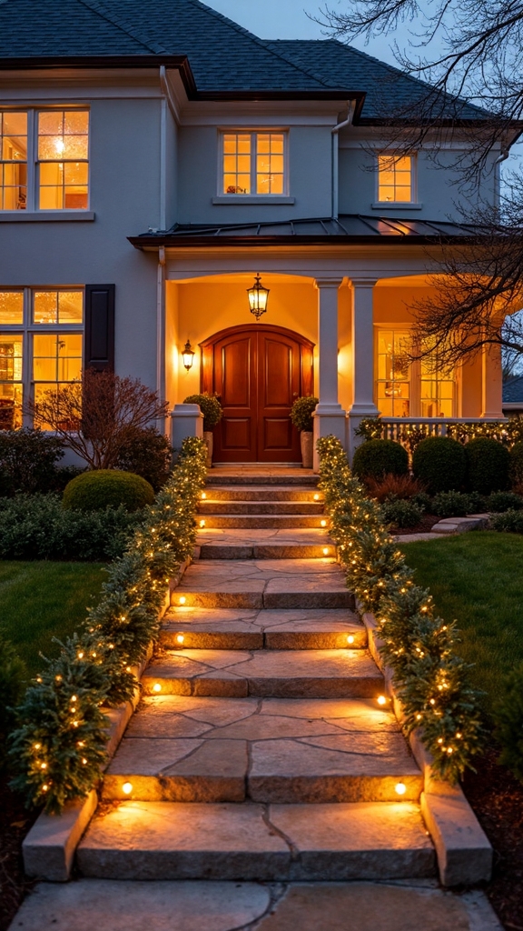 festive safe pathway lighting options