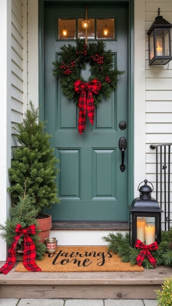 festive textured symmetrical welcoming