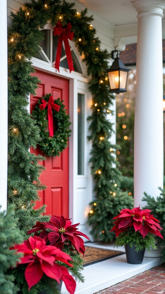 festive traditional holiday color scheme