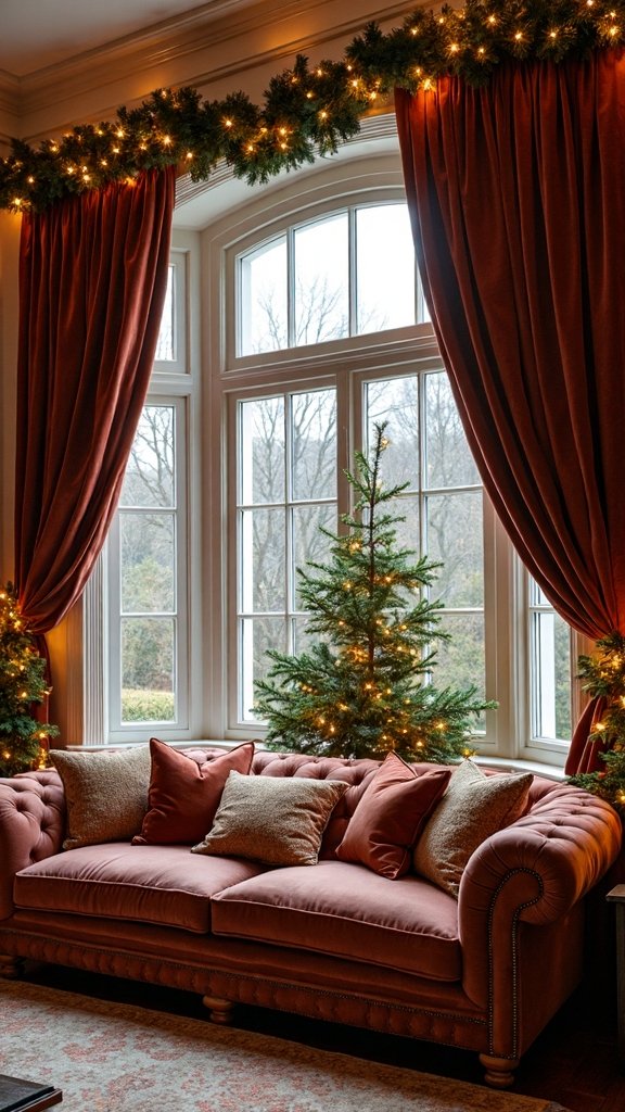 festive window holiday home highlights