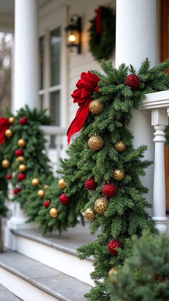 festive winter porch decor inspiration