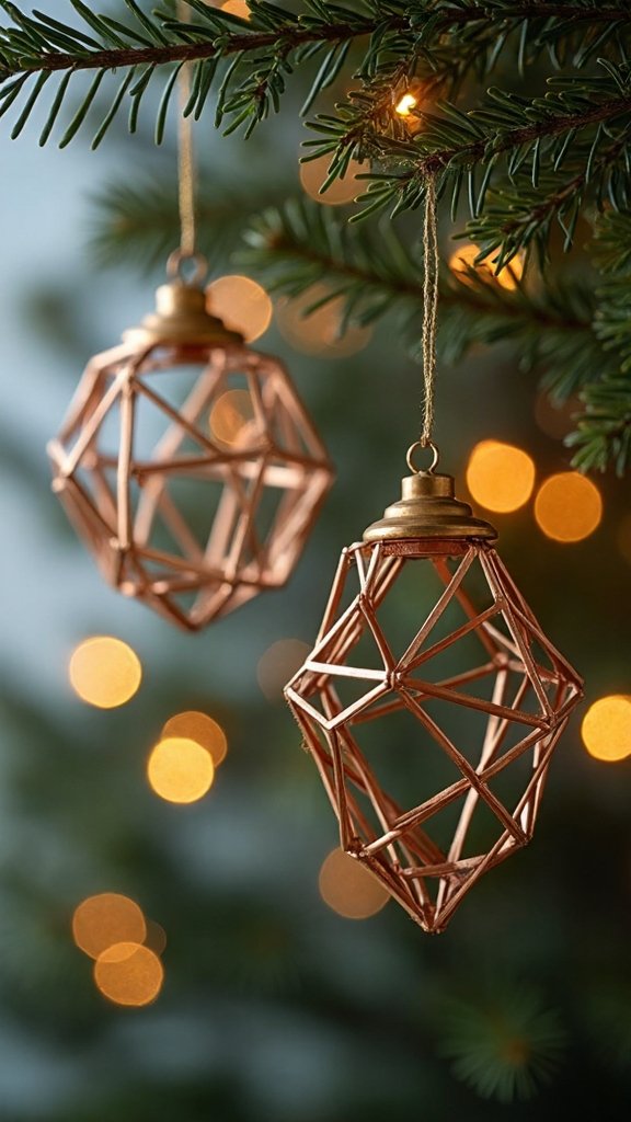 geometric metallic sculptural minimalist