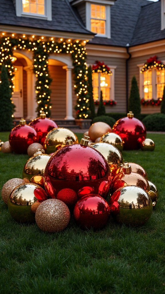 giant eye catching holiday decor