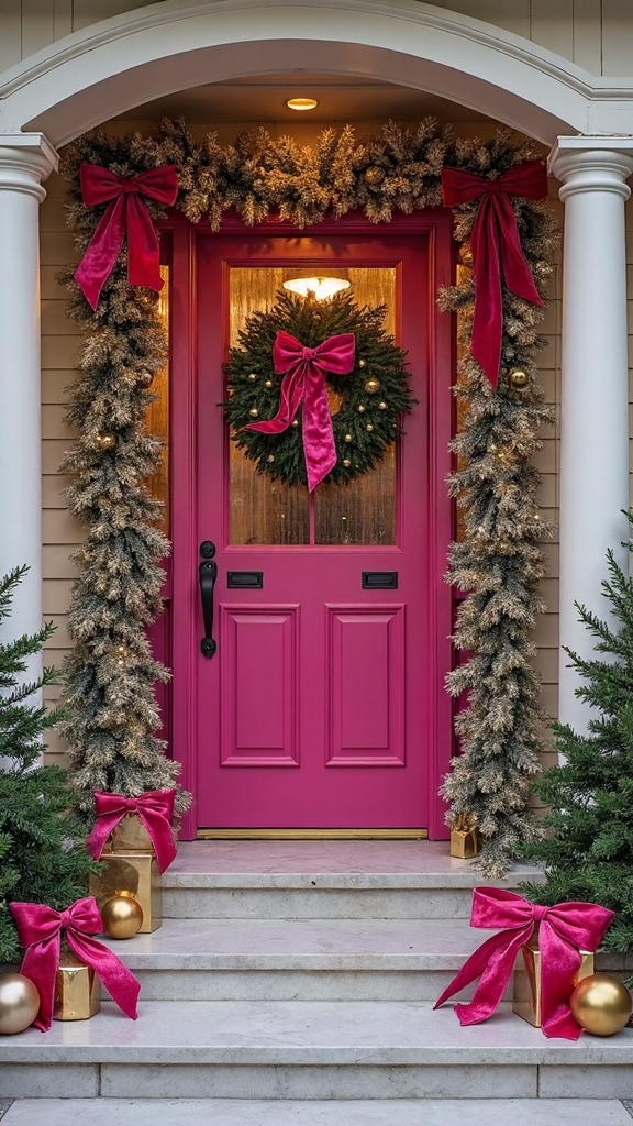 glamorous hollywood style holiday decor