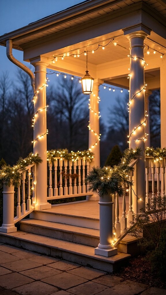 glowing festive illuminating captivating