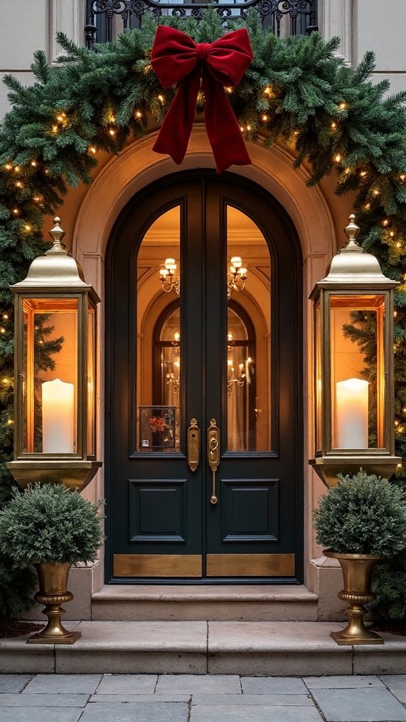 grand illuminated luxurious welcoming