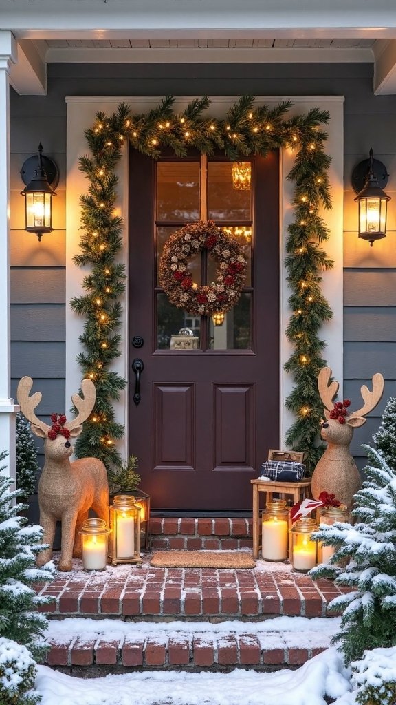 homemade outdoor christmas decorations diy