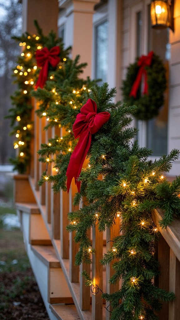 illuminated cascading textural welcoming
