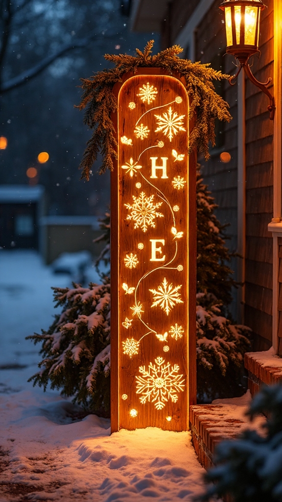 illuminated festive customizable and convenient