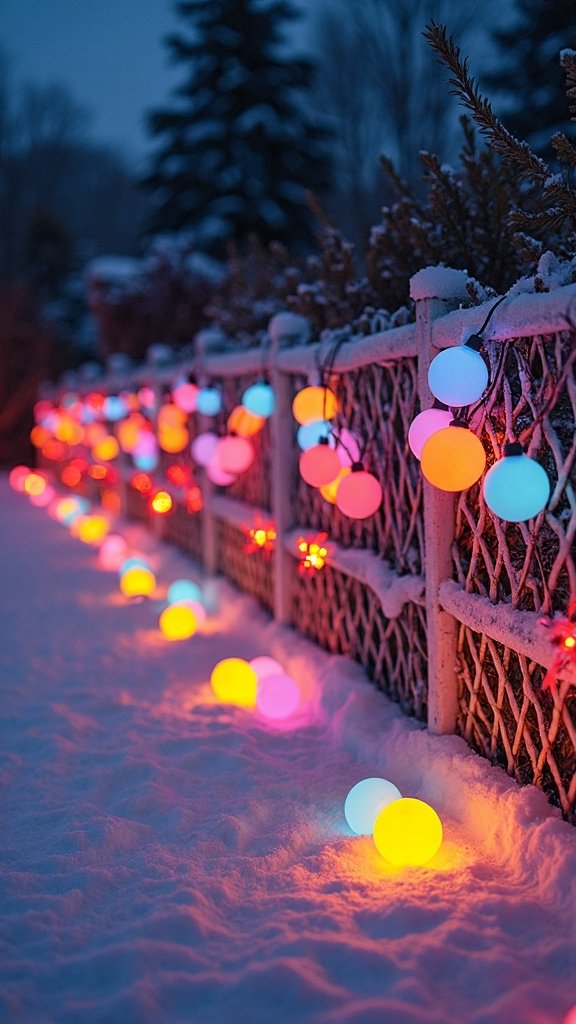 illuminated lattice light sculpture display