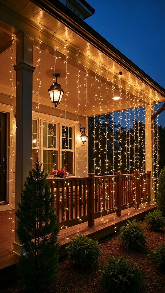 illuminating porch light curtain oasis