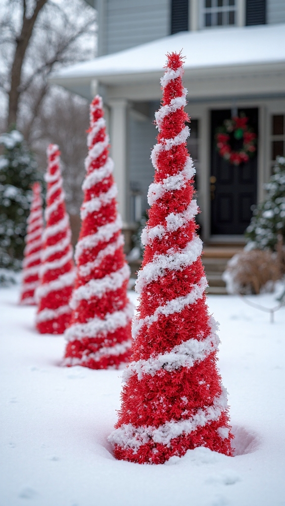 imaginative candy cane christmas decorations
