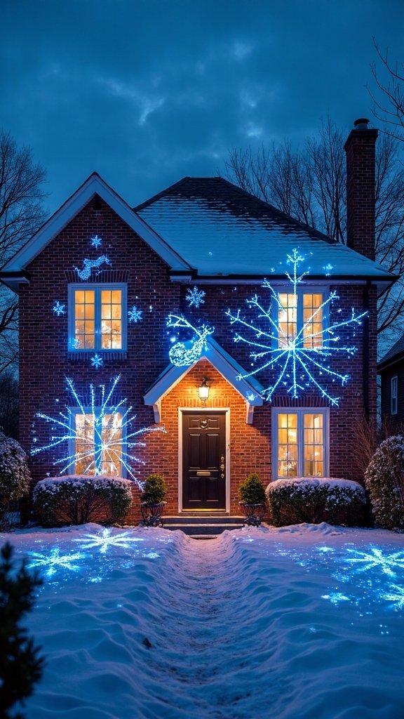 instant animated holiday projector lights