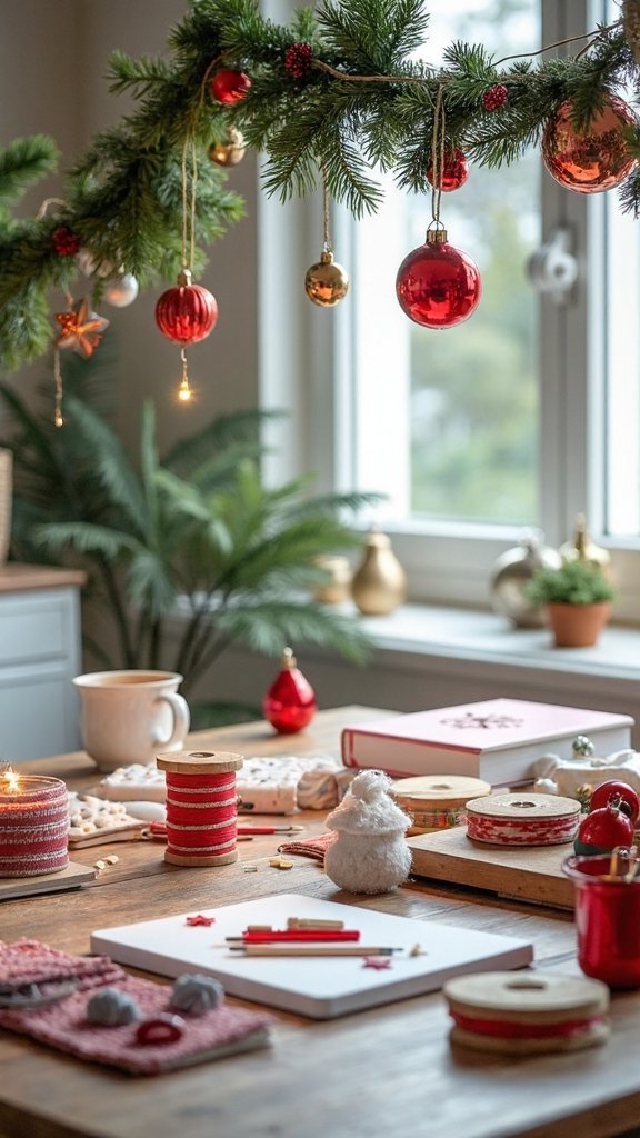 interactive team building decor stations