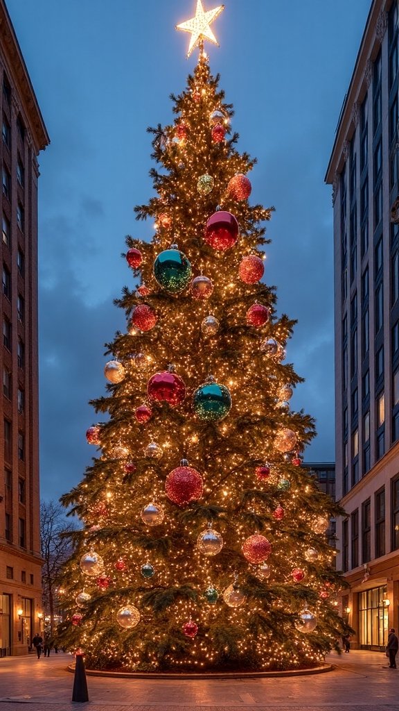 larger than life christmas tree centerpiece