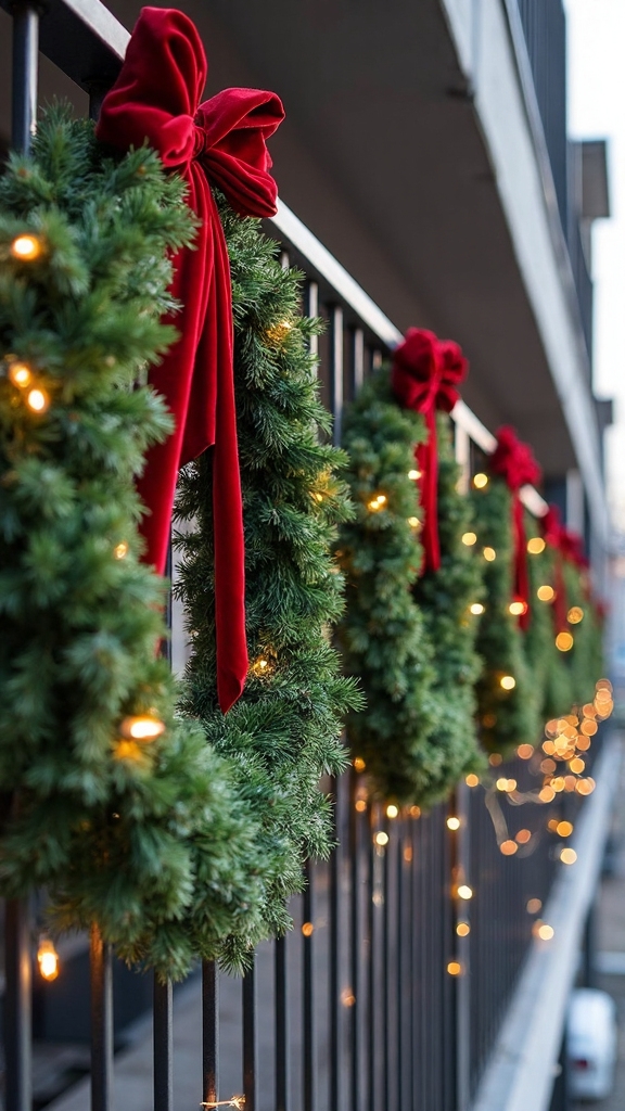 layered holiday wall displays