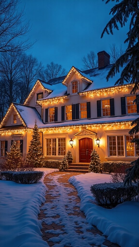 layered lighting contrast creates visual depth