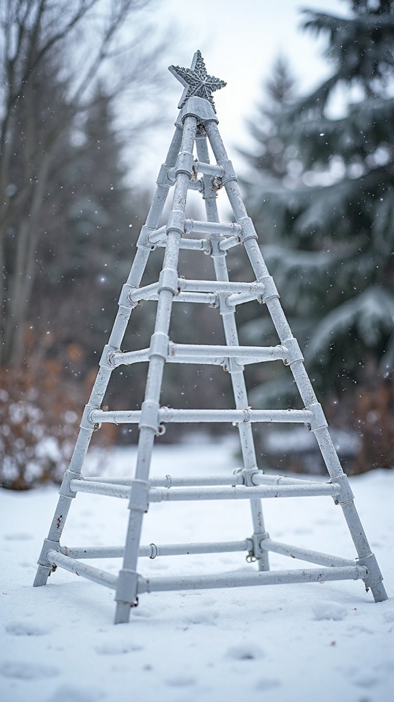 lightweight durable portable christmas tree frame