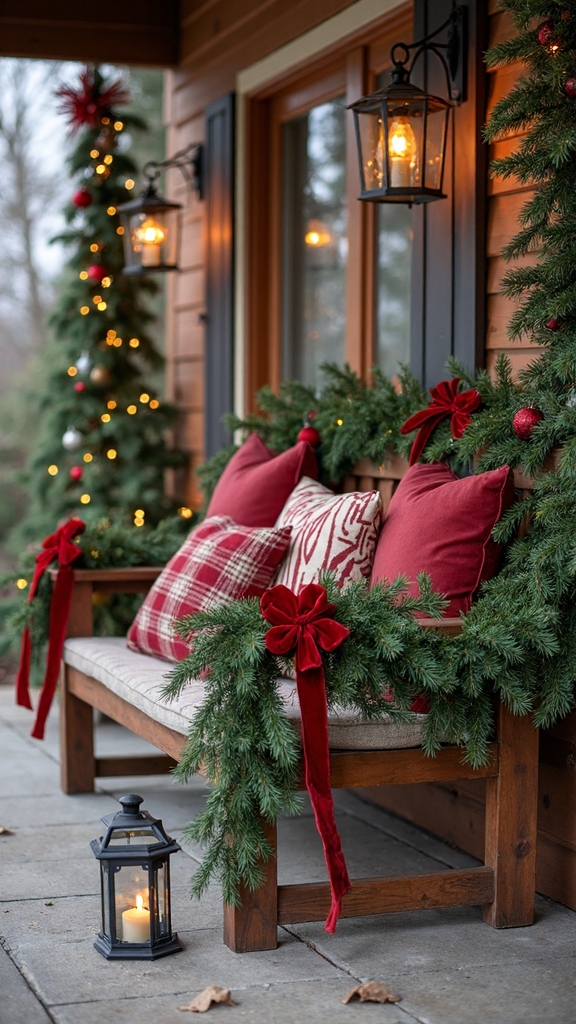 lush festive natural christmas decor