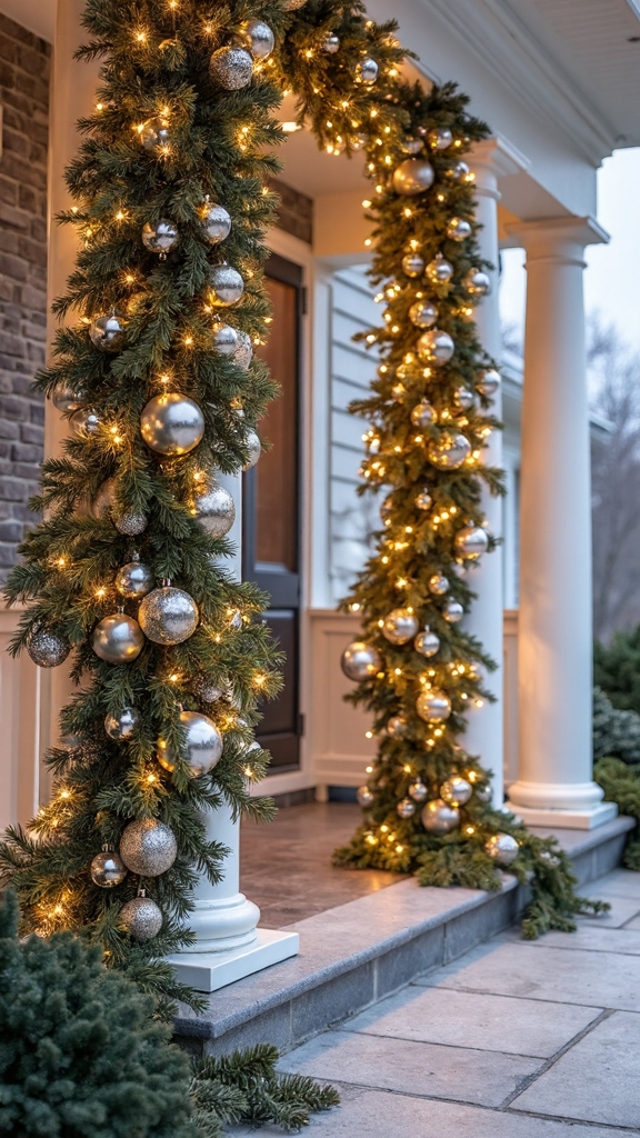 luxurious elegant metallic sophisticated christmas decor