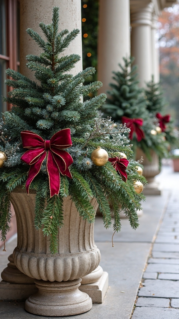 luxurious symmetrical cascading victoriana