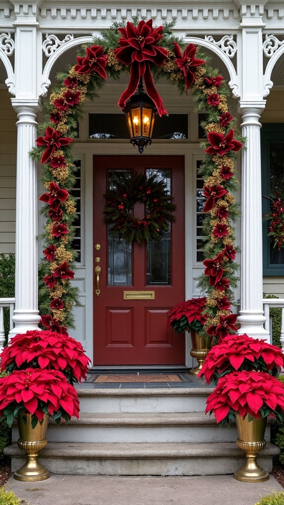 luxurious victorian holiday porch showcase