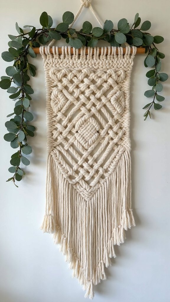 macram holiday decor techniques