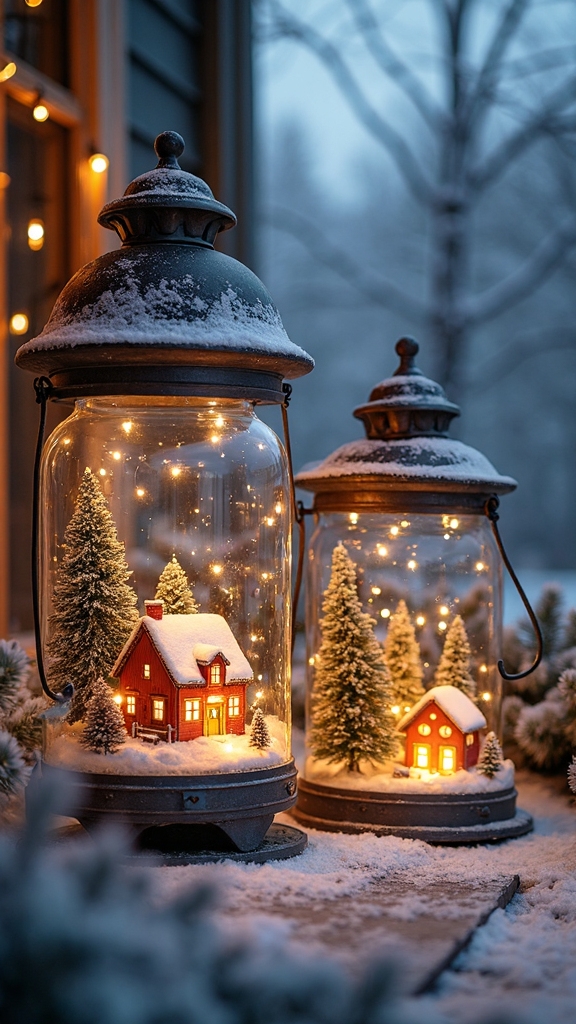 magical miniature winter wonderland displays