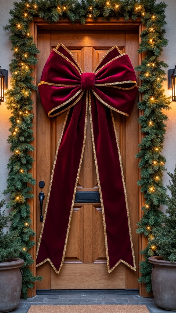 magnificent festive weatherproof welcoming entrance