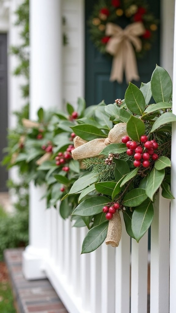 magnolia leaves offer southern elegance