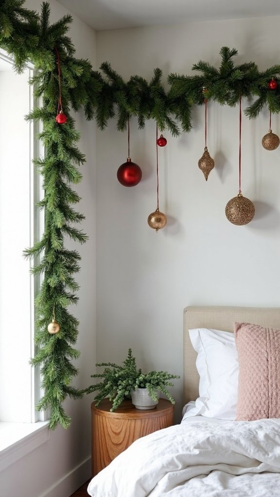 maximize vertical holiday decor space