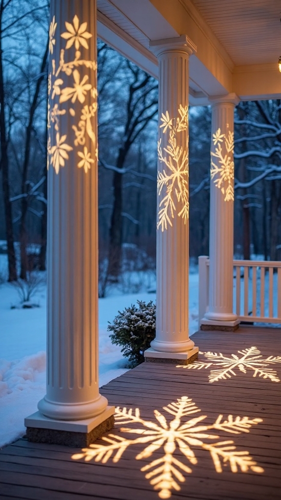 mesmerizing porch lighting displays