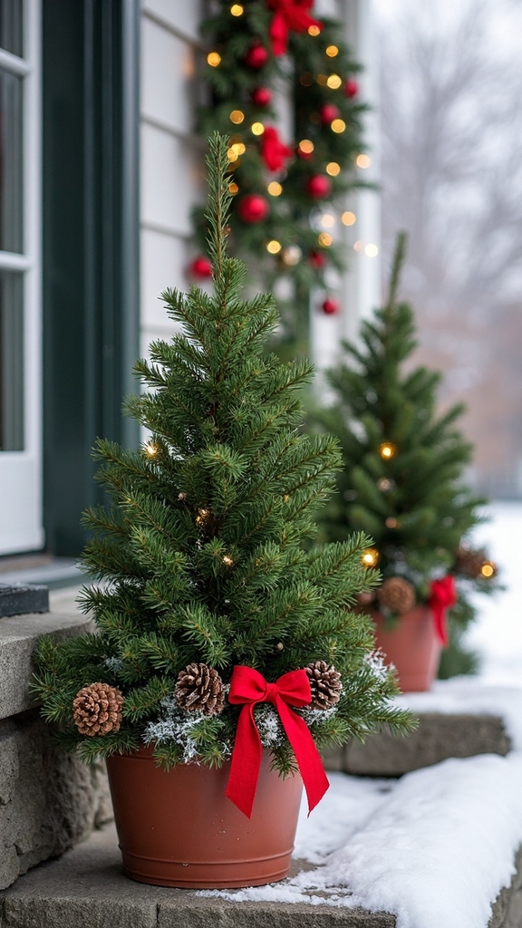 miniature holiday tree d cor displays