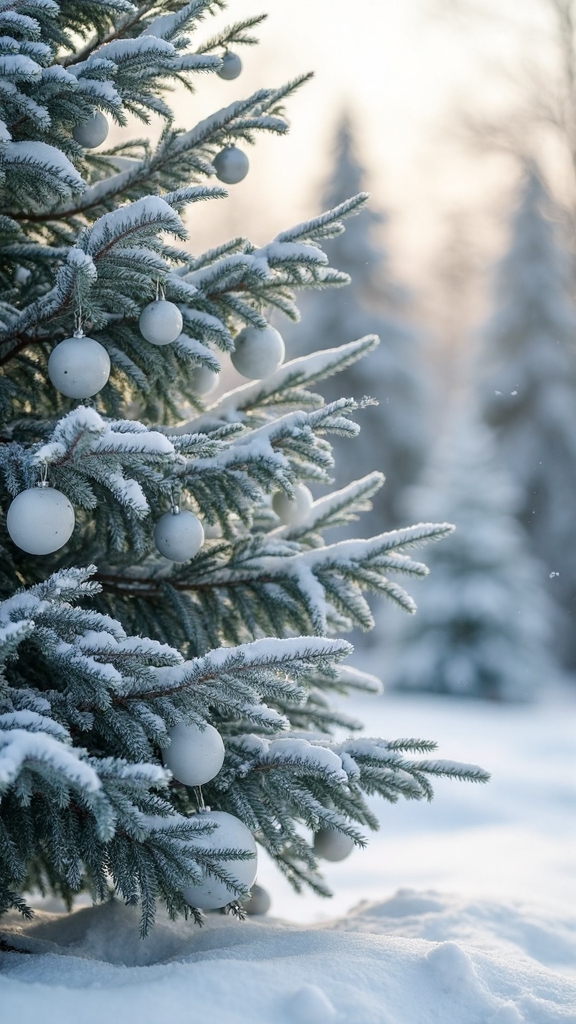 minimalist nordic weather resistant christmas decor