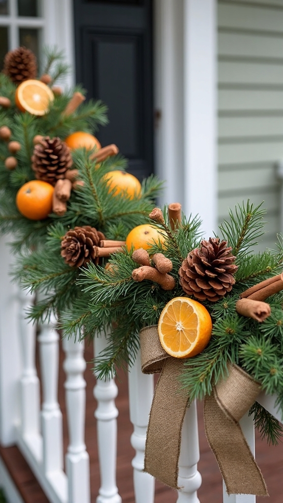 natural greenery festive displays handmade creations