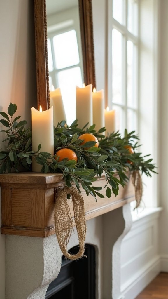 natural organic holiday decor