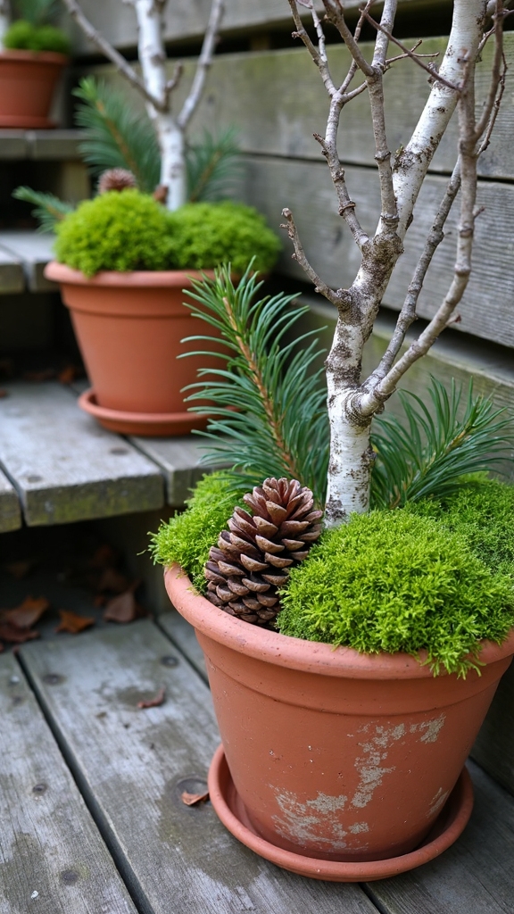 natural organic woodland winter