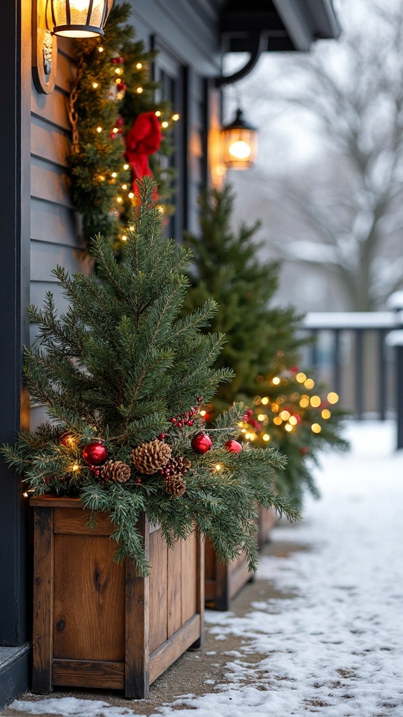 nature inspired rustic woodland christmas
