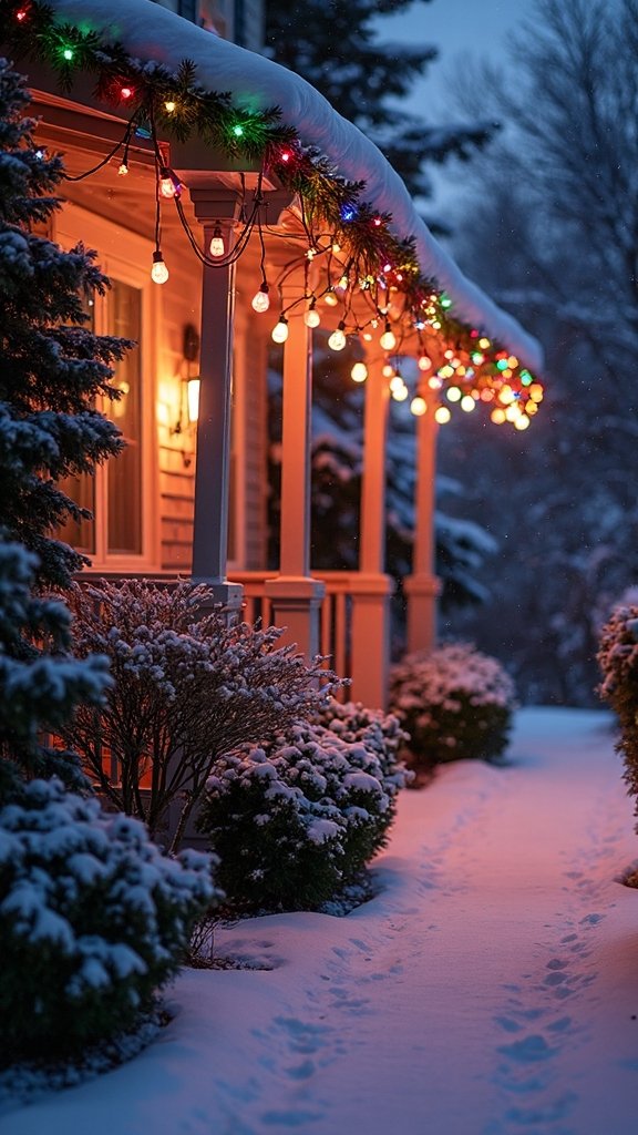nostalgic bold vivacious outdoor lighting