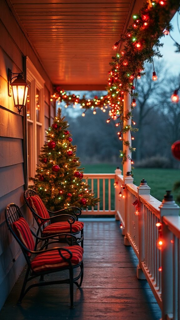 nostalgic christmas lighting combinations