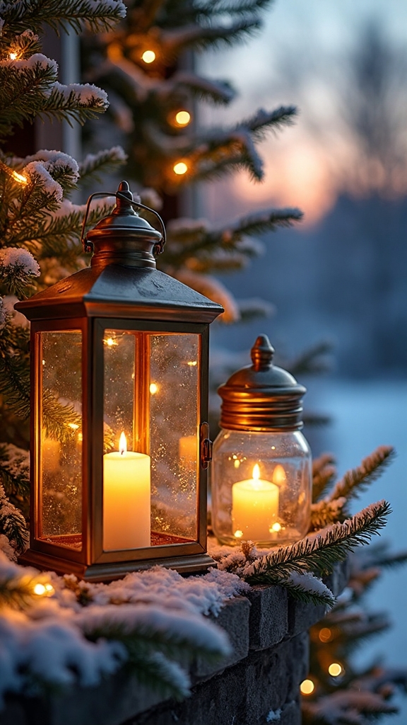 nostalgic outdoor holiday decorating magic