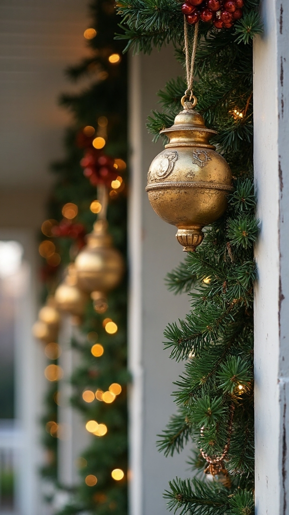 nostalgic vintage christmas decor display