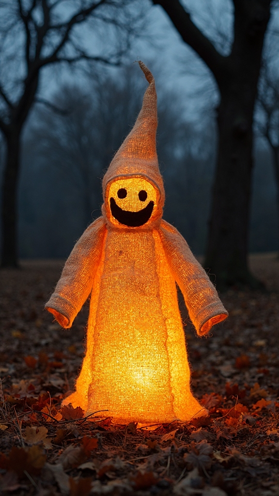 ominous towering illuminated captivating oogie boogie