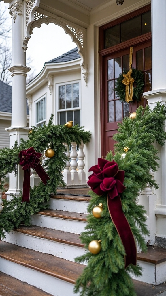 opulent victorian christmas garland d cor