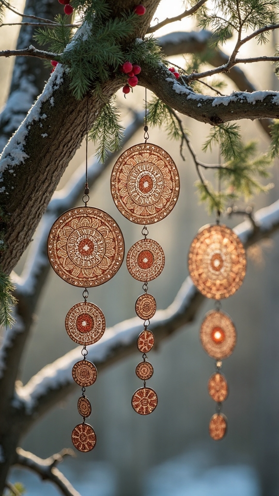 peaceful bohemian mandala inspired seasonal